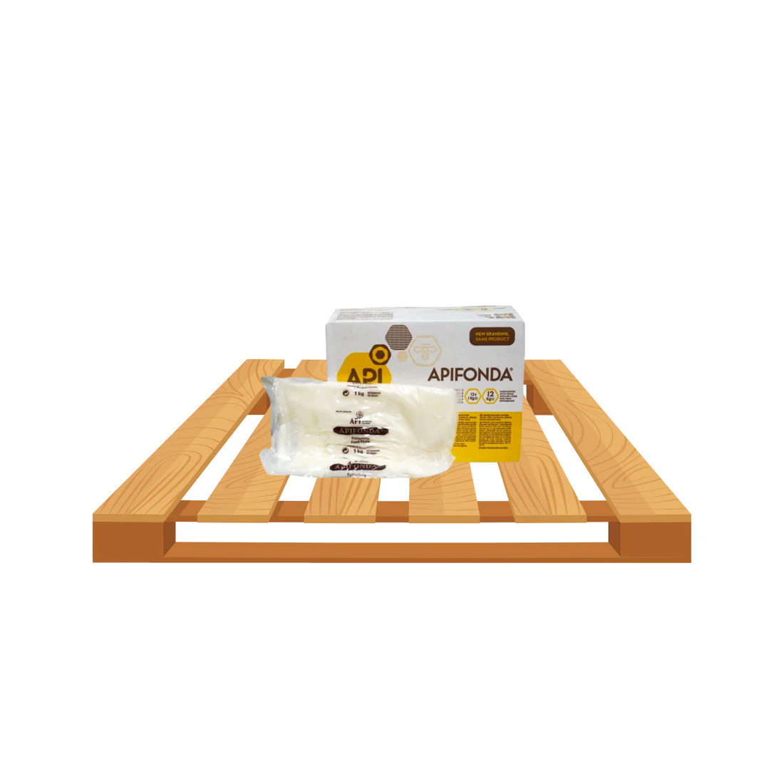 Apifonda 1kg - Palete com 768 kgs