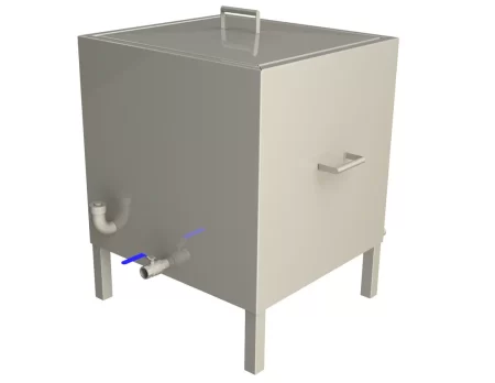 Caldeira derreter Cera Retangular 400 L