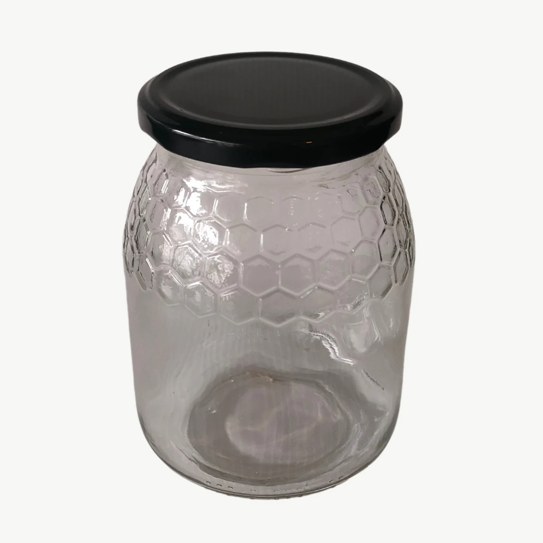 Frasco 1Kg com Tampa Preta