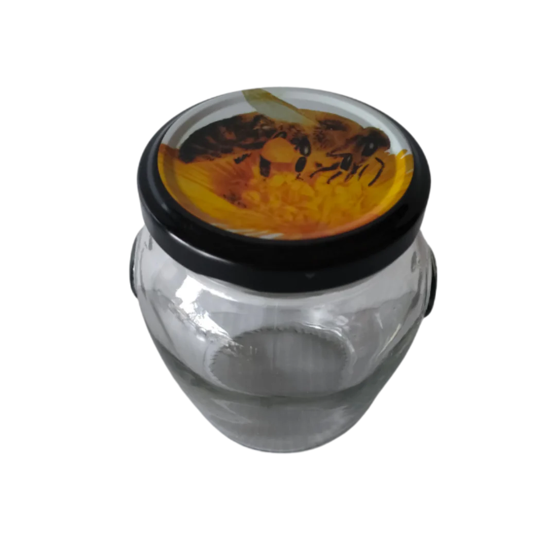 Frasco Orcio 1/4 Kg com Tampa Abelha