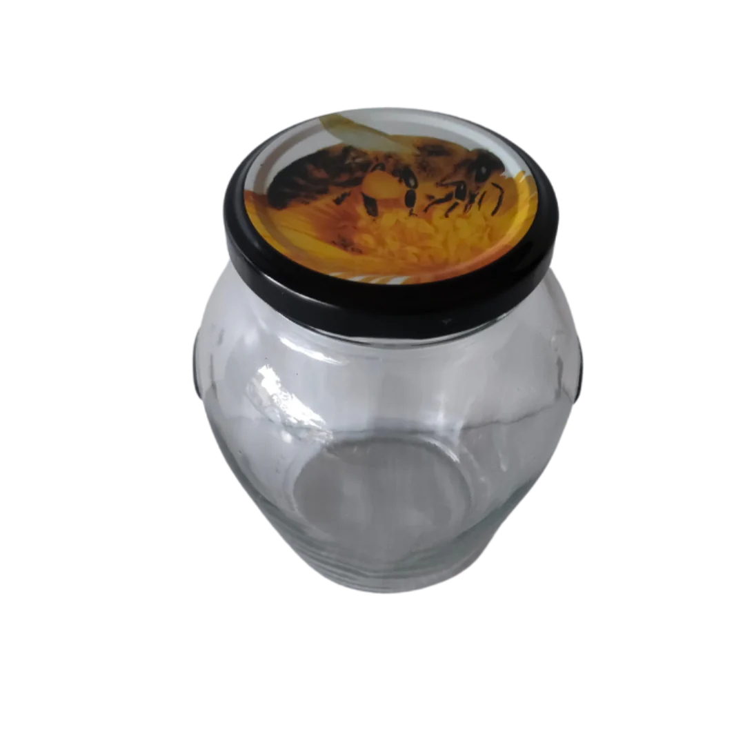 Frasco Orcio 370mL com Tampa Abelha