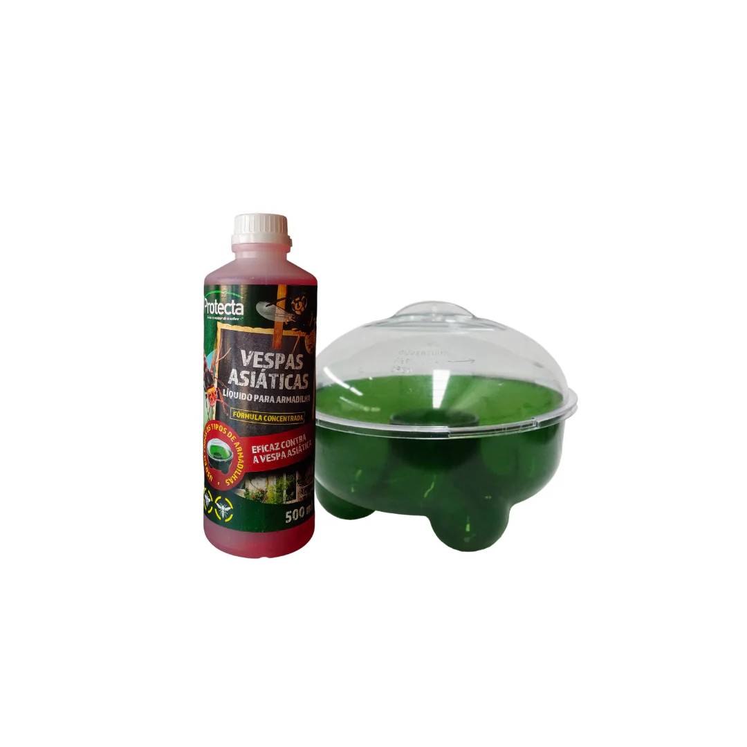 KIT Armadilha + Atrativo 500ml Protecta