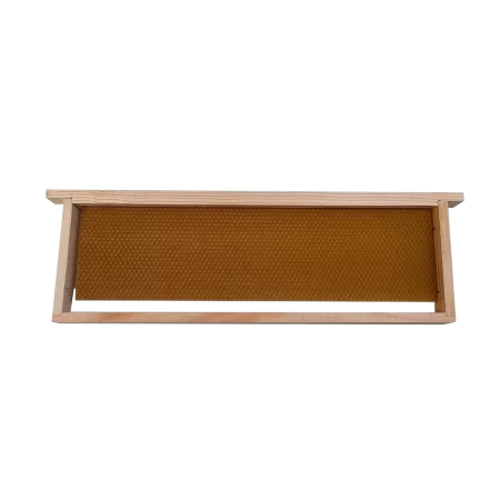 Quadro 1/2 Alça Langstroth com Cera