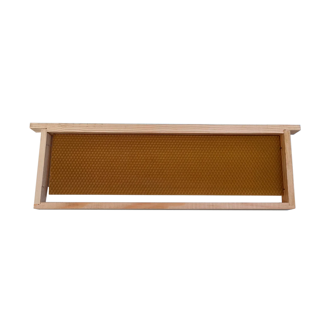Quadro 1/2 Alça Langstroth com Cera