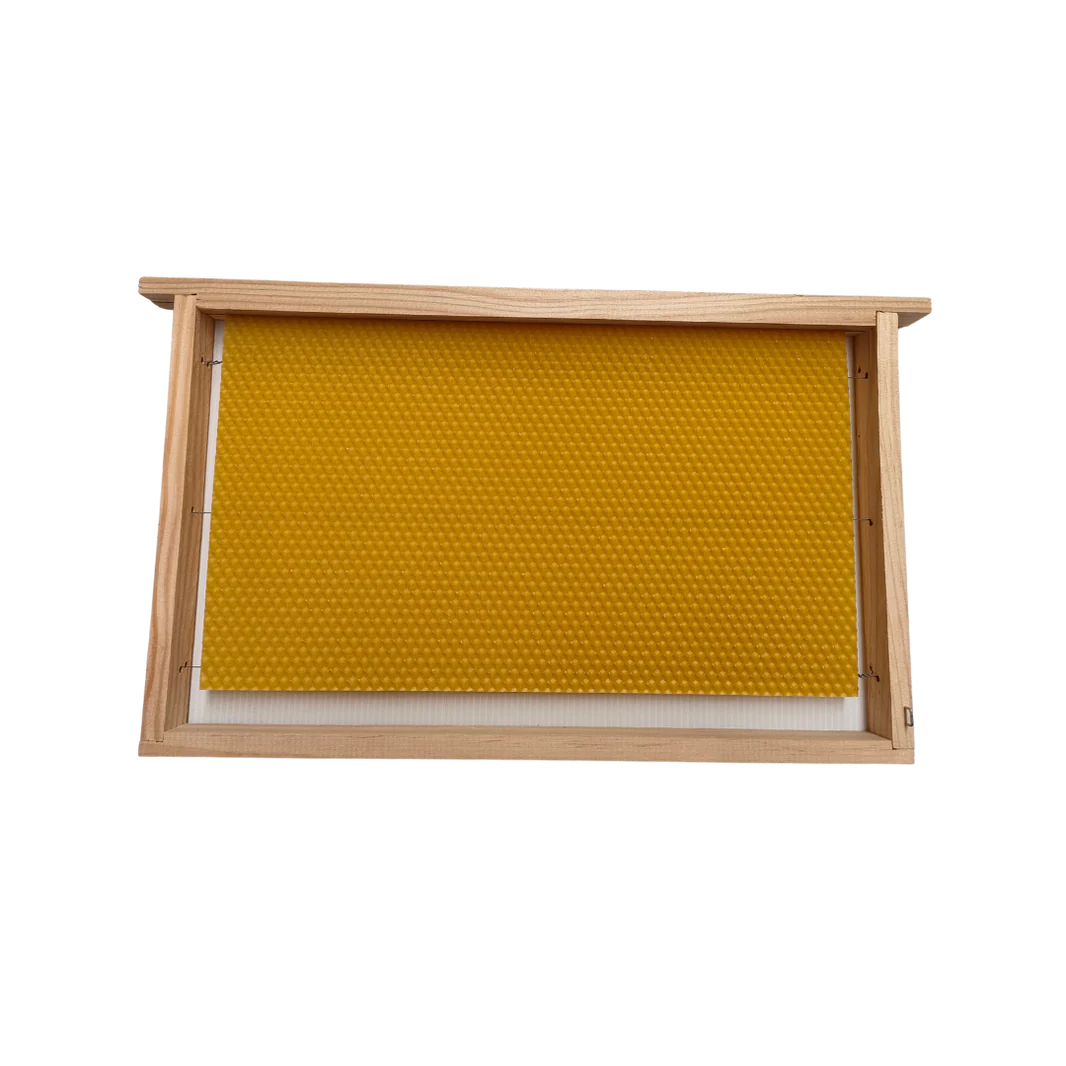 Quadro Ninho/Alca Langstroth com Cera